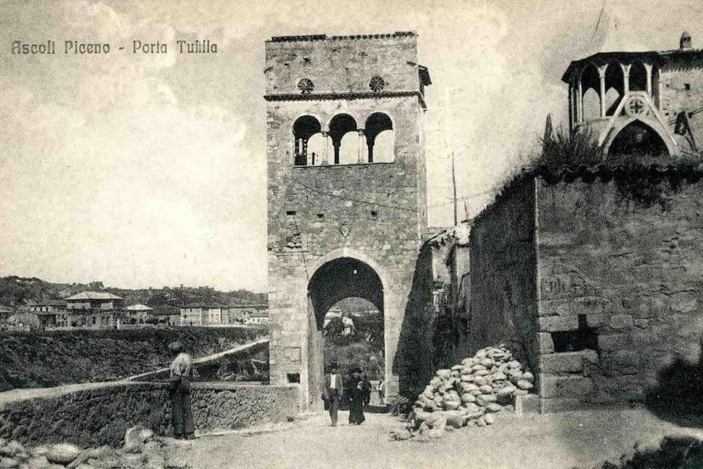 L'Attico Sul Fiume Center Home Ascoli Piceno Exterior foto